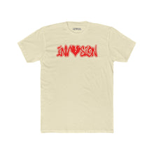 Load image into Gallery viewer, Cream-Red Double Outline Tee