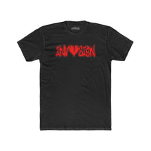 Load image into Gallery viewer, Black-Red Double Outline Tee