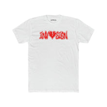 Load image into Gallery viewer, Cream-Red Double Outline Tee