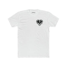 Load image into Gallery viewer, Black Drip Heart Tee