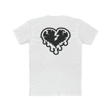 Load image into Gallery viewer, Black Drip Heart Tee