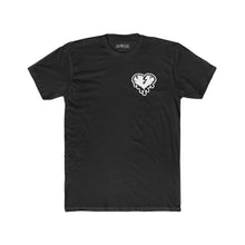 Load image into Gallery viewer, Black Drip Heart Tee