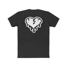 Load image into Gallery viewer, Black Drip Heart Tee