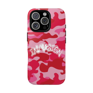 Pink Camo Logo Case