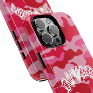 Pink Camo Logo Case