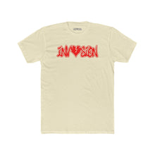 Load image into Gallery viewer, Cream-Red Double Outline Tee
