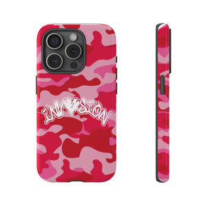 Pink Camo Logo Case