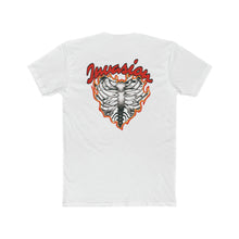 Load image into Gallery viewer, Ribs of Fire Heart Skeleton Tee
