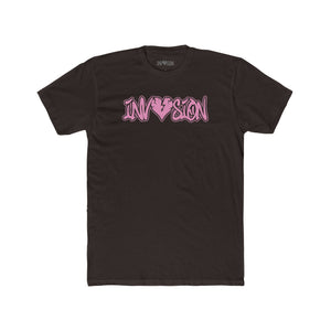 Mocha/Pink Double Outline Tee