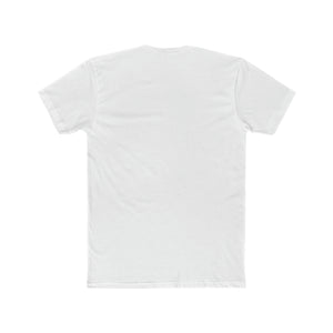 White-Red Double Outline Tee