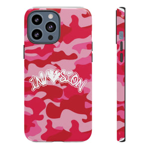 Pink Camo Logo Case