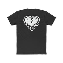 Load image into Gallery viewer, Black Drip Heart Tee
