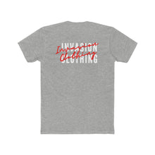 Load image into Gallery viewer, Gray/Red Signature Logo Tee
